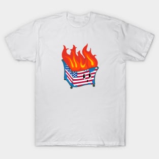 America the Dumpster Fire T-Shirt